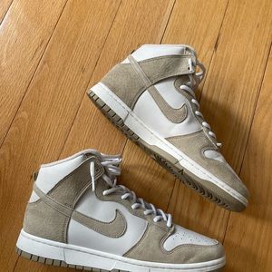 Nike Dunk high phantom limestone beige